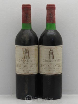 Château Latour 1er Grand Cru Classé  1976 - Lot de 2 Bouteilles