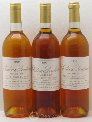 Château Loubens  1990 - Lot de 3 Bouteilles