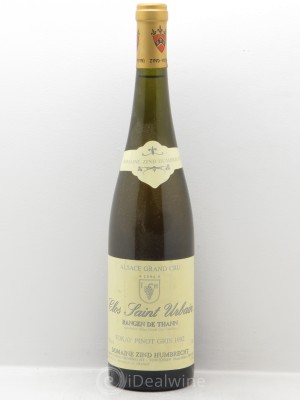 Pinot Gris Grand Cru Rangen de Thann Zind-Humbrecht (Domaine) (sans prix de réserve) 2000 - Lot de 1 Bouteille