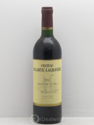 Château Malartic-Lagravière Cru Classé de Graves  1984 - Lot de 1 Bouteille