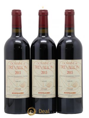 IGP Alpilles Trévallon (Domaine de) Eloi Dürrbach 2015 - Lot de 3 Bottles