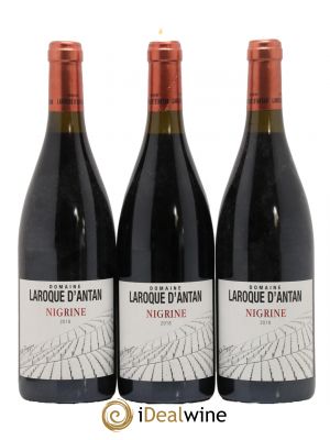 Côtes du Lot Nigrine Laroque d'Antan (Domaine) 2018 - Lot de 3 Bottles