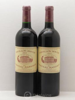 Pavillon Rouge du Château Margaux Second Vin  2003 - Lot de 2 Bouteilles