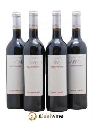 Canon-Fronsac Au Coeur De Lariveau Château Lariveau 2016 - Lot of 4 Bottles