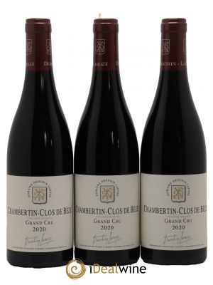 Chambertin Clos de Bèze Grand Cru Domaine Drouhin-Laroze  2020 - Lot of 3 Bottles