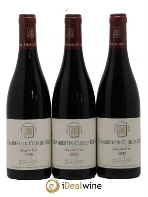 Chambertin Clos de Bèze Grand Cru Domaine Drouhin-Laroze  2020 - Lot of 3 Bottles