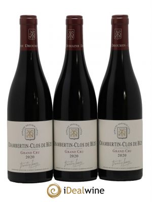 Chambertin Clos de Bèze Grand Cru Domaine Drouhin-Laroze 2020 - Lot de 3 Bottles