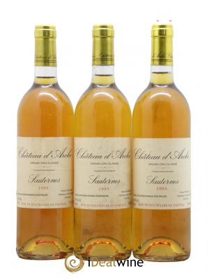Château d'Arche 2ème Grand Cru Classé  1995 - Lot of 3 Bottles
