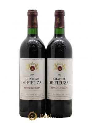 Château de Fieuzal Cru Classé de Graves 2001 - Lot de 2 Bottles
