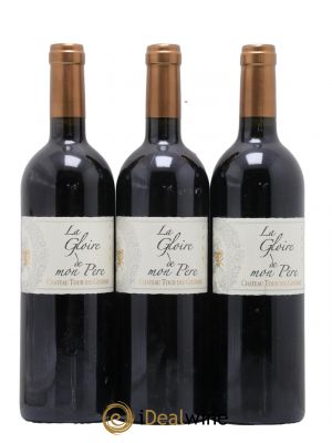 Côtes de Bergerac Château Tour des Gendres La Gloire de mon père Famille de Conti 2015 - Lot de 3 Bottles