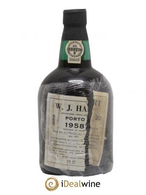Porto Colheita Mise 1977 WJ Hart 1958 - Lot of 1 Bottle