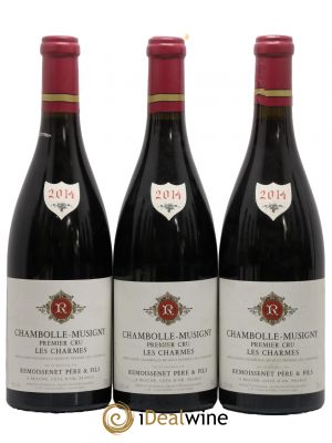 Chambolle-Musigny 1er Cru Les Charmes Domaine Remoissenet Père et Fils 2014 - Lot de 3 Bottles