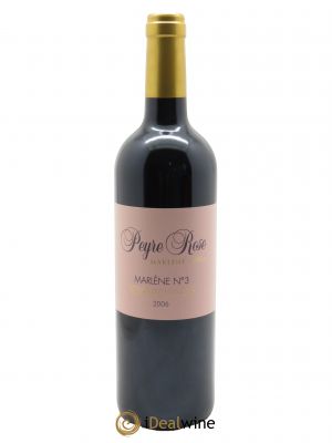 Vin de France (anciennement Coteaux du Languedoc) Peyre Rose Marlène n°3 Marlène Soria 2006