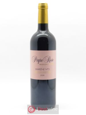 Vin de France (anciennement Coteaux du Languedoc) Peyre Rose Marlène n°3 Marlène Soria 2008 - Lot de 1 Bouteille