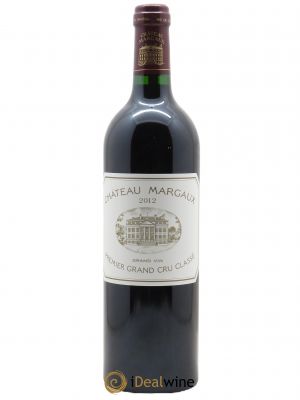 Château Margaux 1er Grand Cru Classé 2012 - Lot de 1 Bottle