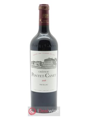 Château Pontet Canet 5ème Grand Cru Classé (OWC if 12 btls) 2018 - Lot de 1 Bottle
