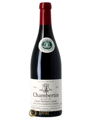 Chambertin Grand Cru Cuvée Héritiers Latour Louis Latour 2021 - Lot de 1 Bottle