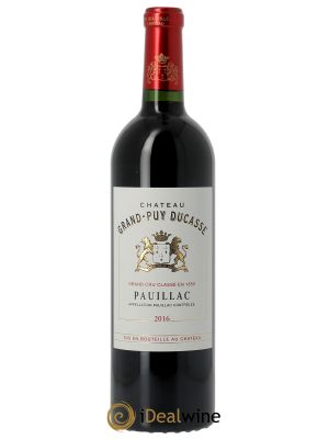 Château Grand Puy Ducasse 5ème Grand Cru Classé - 2016 - Lot de 1 Bottle
