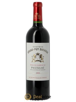 Château Grand Puy Ducasse 5ème Grand Cru Classé - 2018 - Lot of 1 Bottle