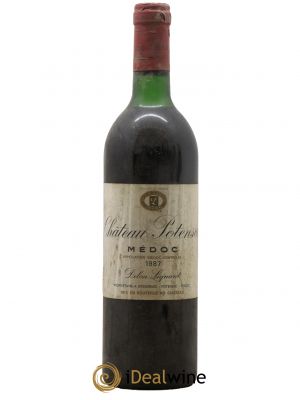 Château Potensac 1987 - Lot de 1 Bottle