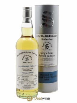Whisky Highland Park 23 years Conquête Single Malt Signatory Vintage  1998 - Lot of 1 Bottle