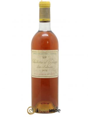 Château d'Yquem 1er Cru Classé Supérieur 1970 - Lot de 1 Bottle