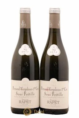 Pernand-Vergelesses 1er Cru Sous Frétille Rapet 2017 - Lot of 2 Bottles