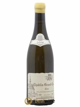 Chablis Grand Cru Clos Raveneau (Domaine) 2008 - Lot de 1 Bottle