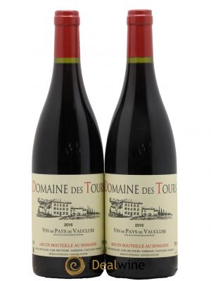 IGP Vaucluse (Vin de Pays de Vaucluse) Domaine des Tours Emmanuel Reynaud 2016 - Lot de 2 Bouteilles