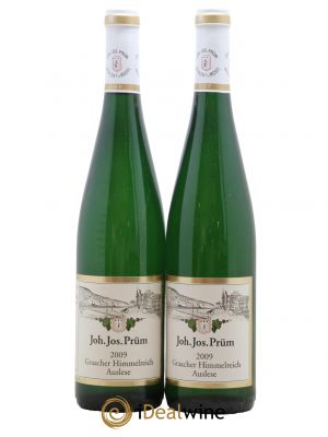 Riesling Joh. Jos. Prum Graacher Himmelreich Auslese 2009 - Lot de 2 Bottles