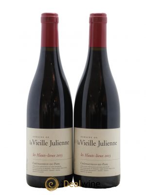 Châteauneuf-du-Pape Vieille Julienne (Domaine de la) Les Hauts Lieux Jean-Paul Daumen 2013 - Lot de 2 Bottles