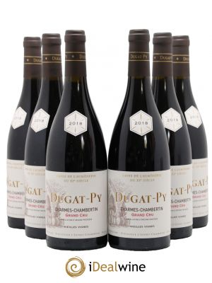 Charmes-Chambertin Grand Cru Vieilles Vignes Dugat-Py 2018 - Lot of 6 Bottles