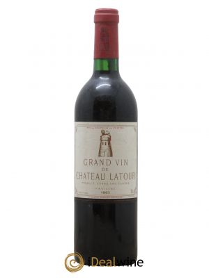 Château Latour 1er Grand Cru Classé 1983 - Lot de 1 Bottle