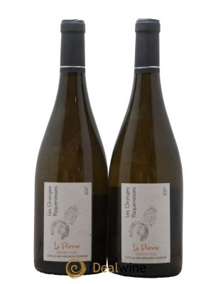 Côtes du Jura Savagnin La Pierre Les Granges Paquenesses  2017 - Lot of 2 Bottles