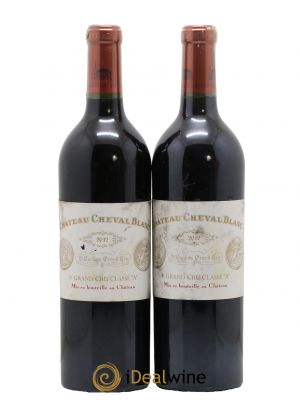 Château Cheval Blanc 1er Grand Cru Classé A 2012 - Lot de 2 Bottles