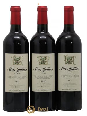 Coteaux du Languedoc - Terrasses du Larzac Mas Jullien Carlan Olivier Jullien  2015 - Lot of 3 Bottles