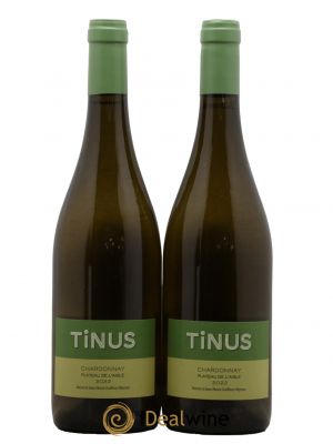 Vin de France Château des Tourettes Tinus Chardonnay Plateau de l'Aigle Jean-Marie Guffens 2022 - Lot de 2 Bottles