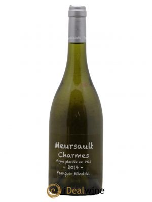 Meursault 1er Cru Charmes François Mikulski  2019 - Lot of 1 Bottle