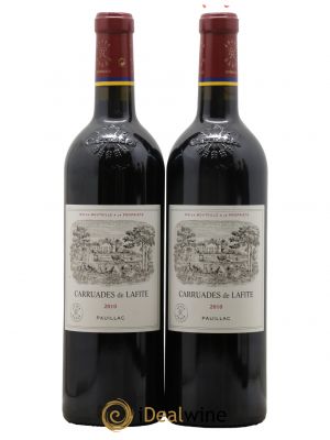 Carruades de Lafite Rothschild Second vin 2010 - Lot de 2 Bottles