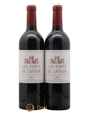 Les Forts de Latour Second Vin 2010 - Lot de 2 Bouteilles