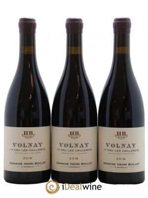 Volnay 1er Cru Les Caillerets Henri Boillot (Domaine) 2019 - Lot de 3 Bottles