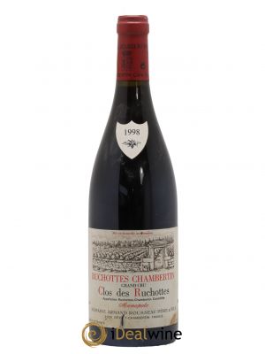 Ruchottes-Chambertin Grand Cru Clos des Ruchottes Armand Rousseau (Domaine) 1998 - Lot de 1 Bottle