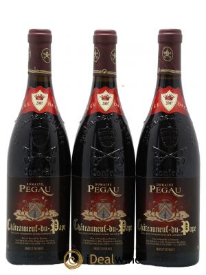 Châteauneuf-du-Pape Domaine du Pégau Cuvée Da Capo Paul et Laurence Féraud  2007 - Lot of 3 Bottles