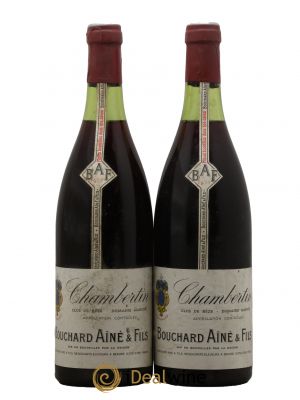 Chambertin Clos de Bèze Grand Cru Bouchard Ainé et Fils 1974 - Lot of 2 Bottles