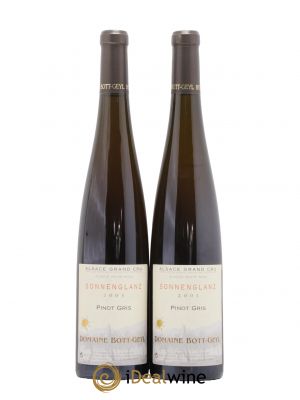 Alsace Grand Cru Sonnenglanz Pinot Gris Bott-Geyl (Domaine)  2003 - Lot of 2 Bottles