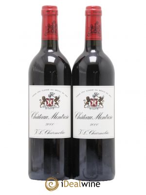 Château Montrose 2ème Grand Cru Classé  2000 - Lot of 2 Bottles