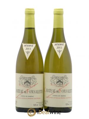Côtes du Rhône Château de Fonsalette Emmanuel Reynaud 2011 - Lot de 2 Bottles
