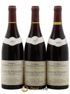 Clos de Vougeot Grand Cru Confuron-Cotetidot 1997 - Lot de 3 Bottles