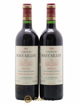 Château Maucaillou 2000 - Lot de 2 Bottles