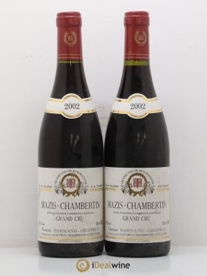 Mazis-Chambertin Grand Cru Harmand-Geoffroy (Domaine) 2002 - Lot de 2 Bottles